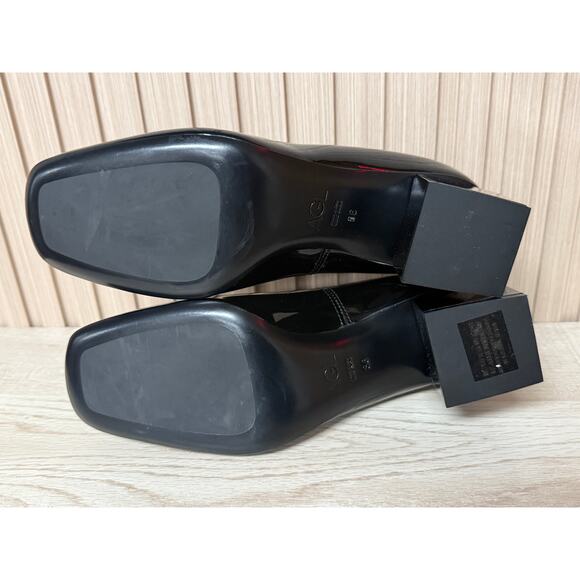 AGL Angie Wave Patent Leather Pump Womens Shoes Sz US6 New - Picture 13 of 16